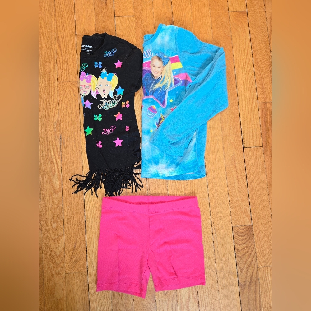 Jojo Siwa Long Sleeve and Shorts Set